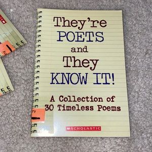 They’re Poets and They Know It book by scholastic